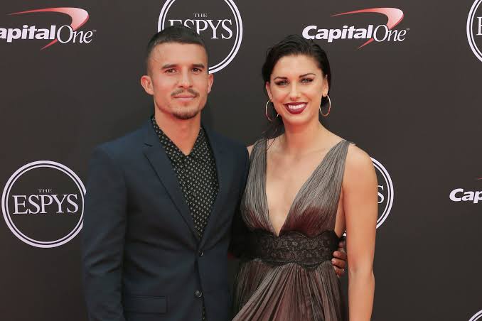Alex Morgan and Servando Carrasco
