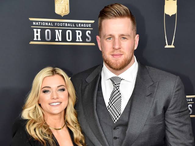 Kealia Ohai and J.J. Watt